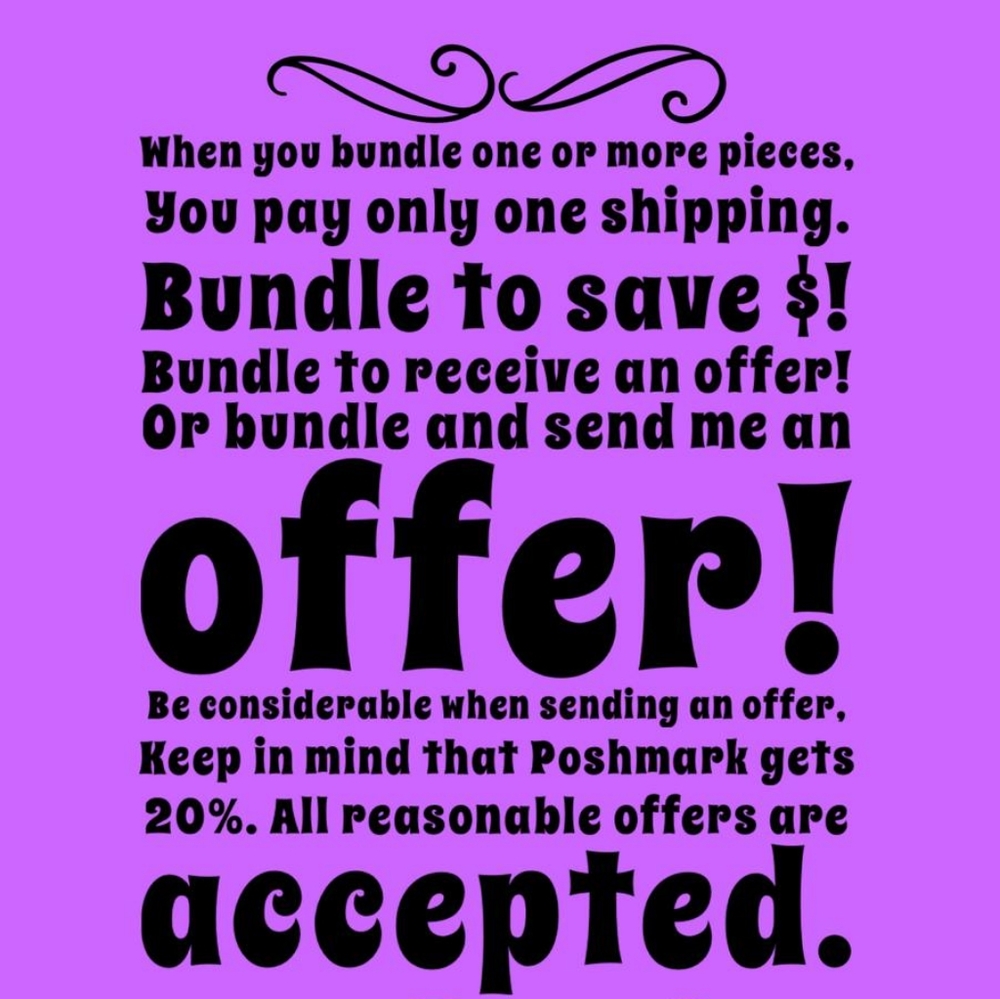 BUNDLE TO SAVE $!